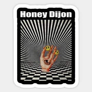 Illuminati Hand Of Honey Dijon Sticker